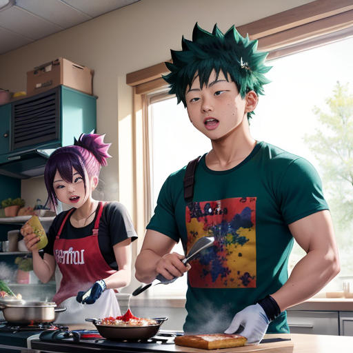 Culinary Chaos in Class 1-A
