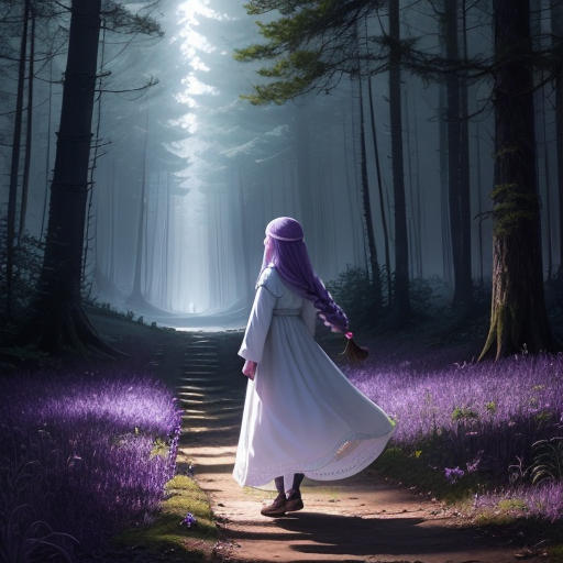 Violet's Quest for Light