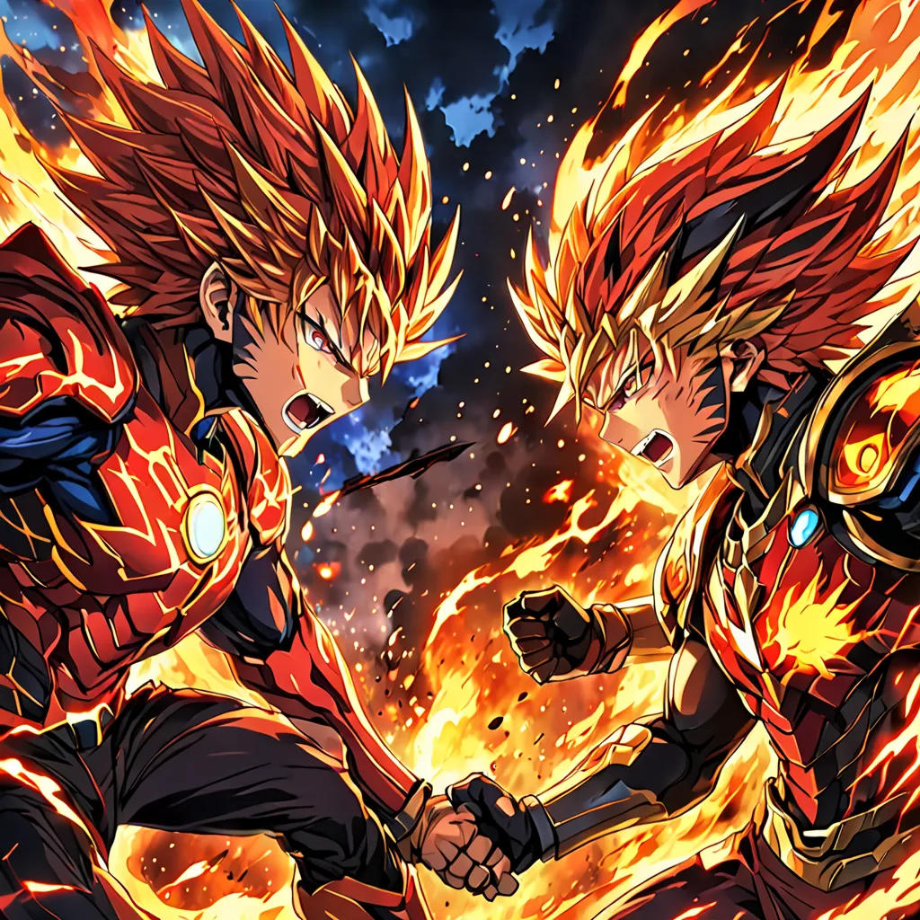 The Battle of the Elemental Gods
