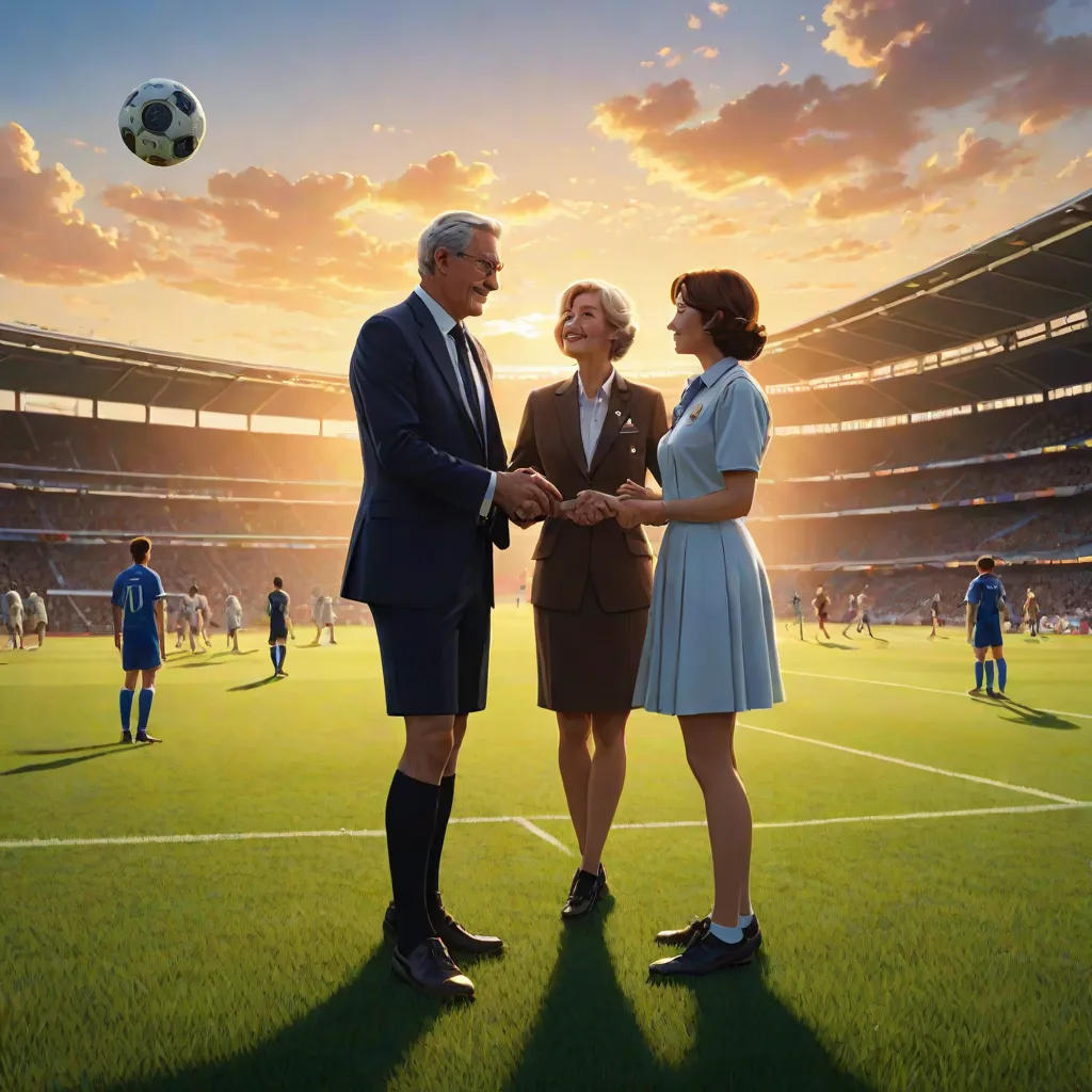 A Love Rekindled on the Pitch