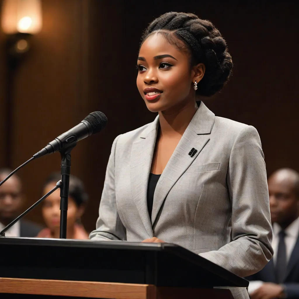 Afiya's Courageous Speech...