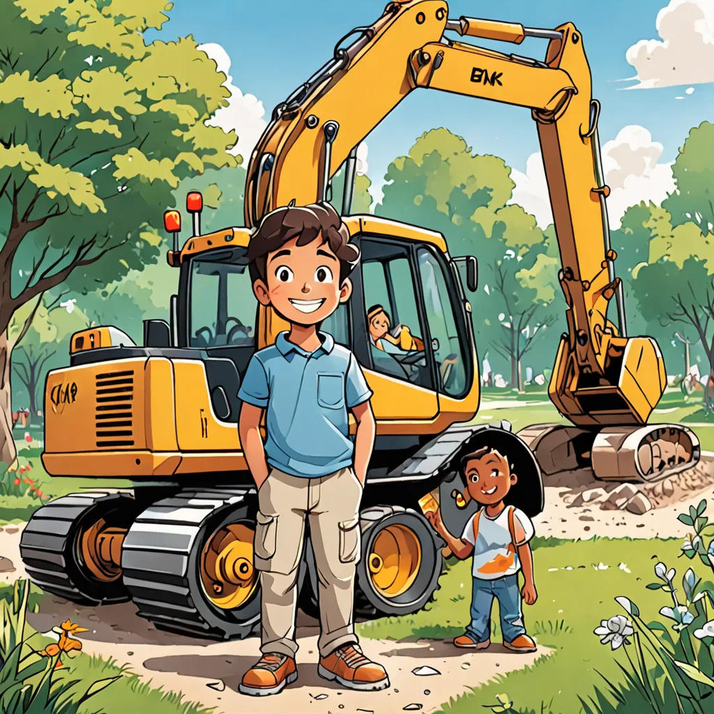 Ishan and Spark's Adventure