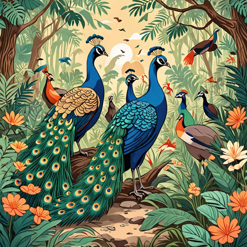 The Peacock Parade