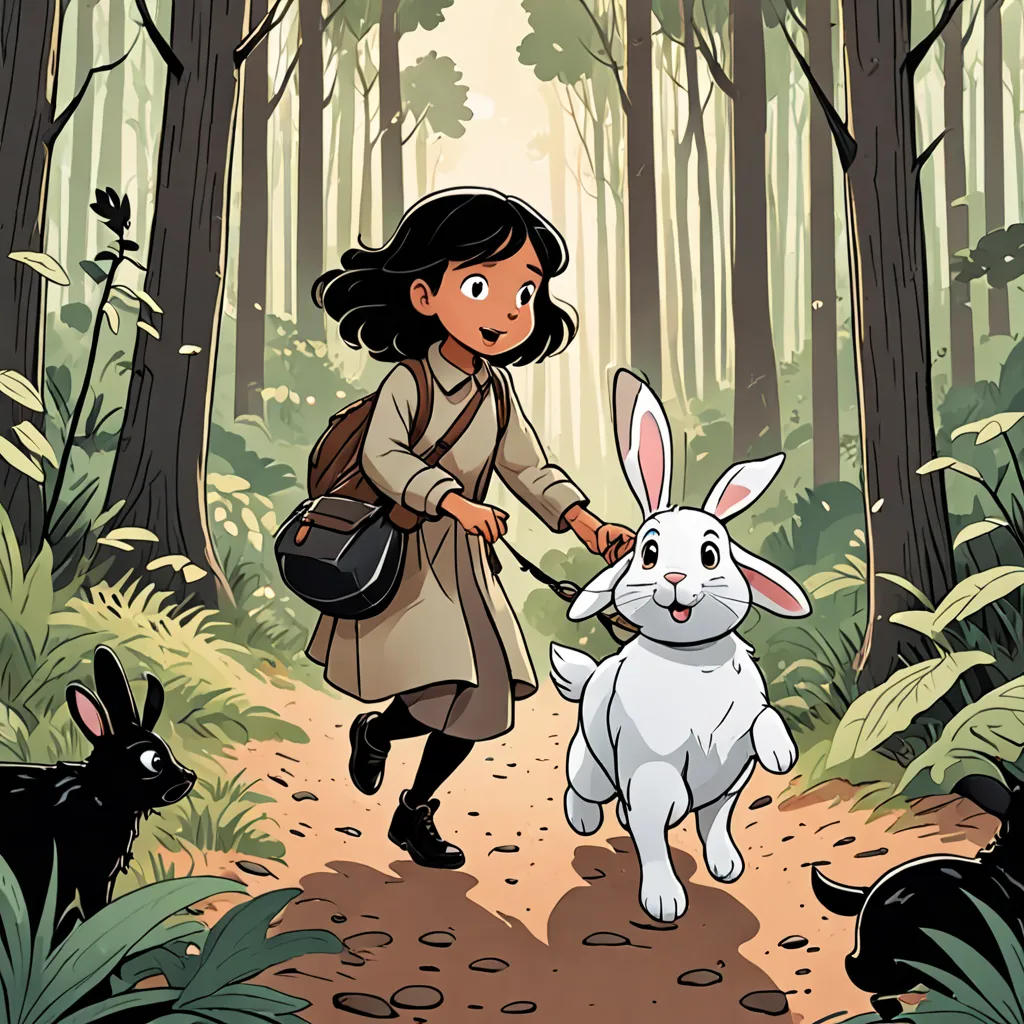 Flor and Canela's Magical Forest Adventure