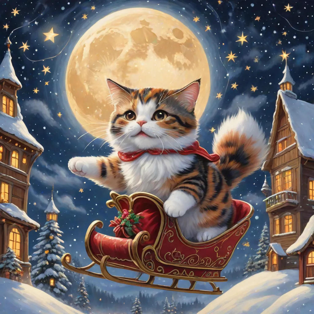 Snowy's Christmas Adventure with Santa