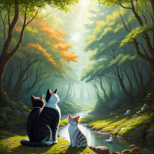 Cat Lu: The tale in the enchanted forest