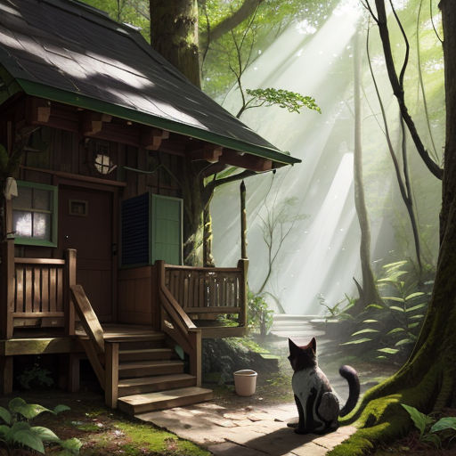 Cat Lu: The tale in the enchanted forest