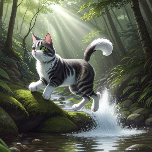 Cat Lu: The tale in the enchanted forest