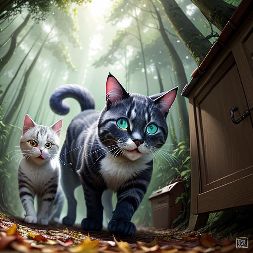 Cat Lu: The tale in the enchanted forest