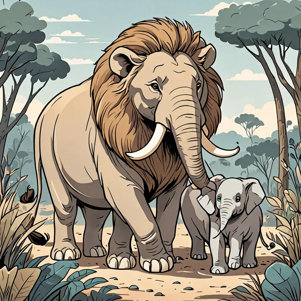 The Lion and the Elephant