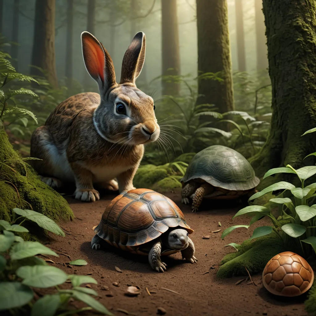 The Race in the Mysterious Forest