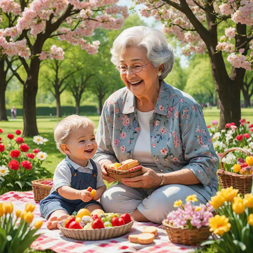 A Day at the Park with Grandma