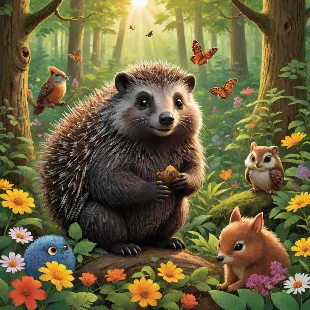 Percy's Journey to Find His Quills