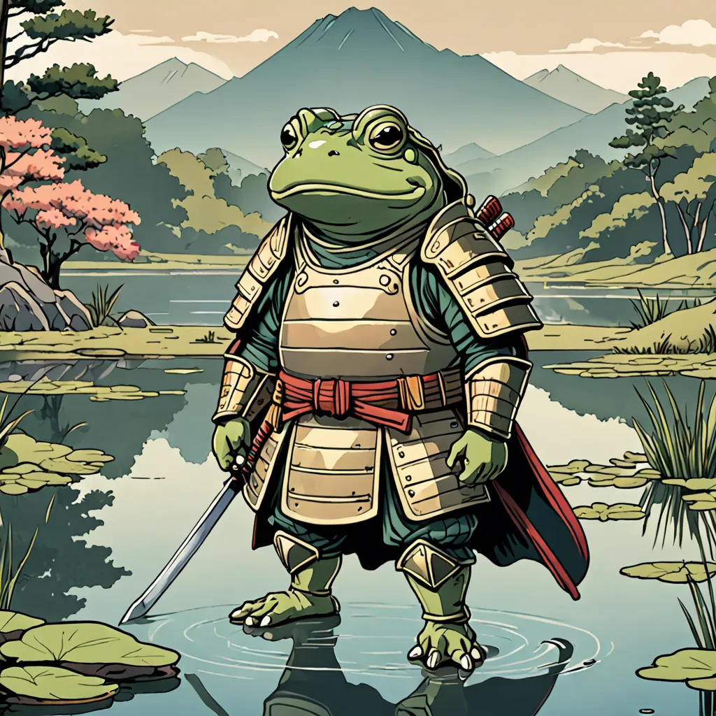 Yama the Frog Samurai 