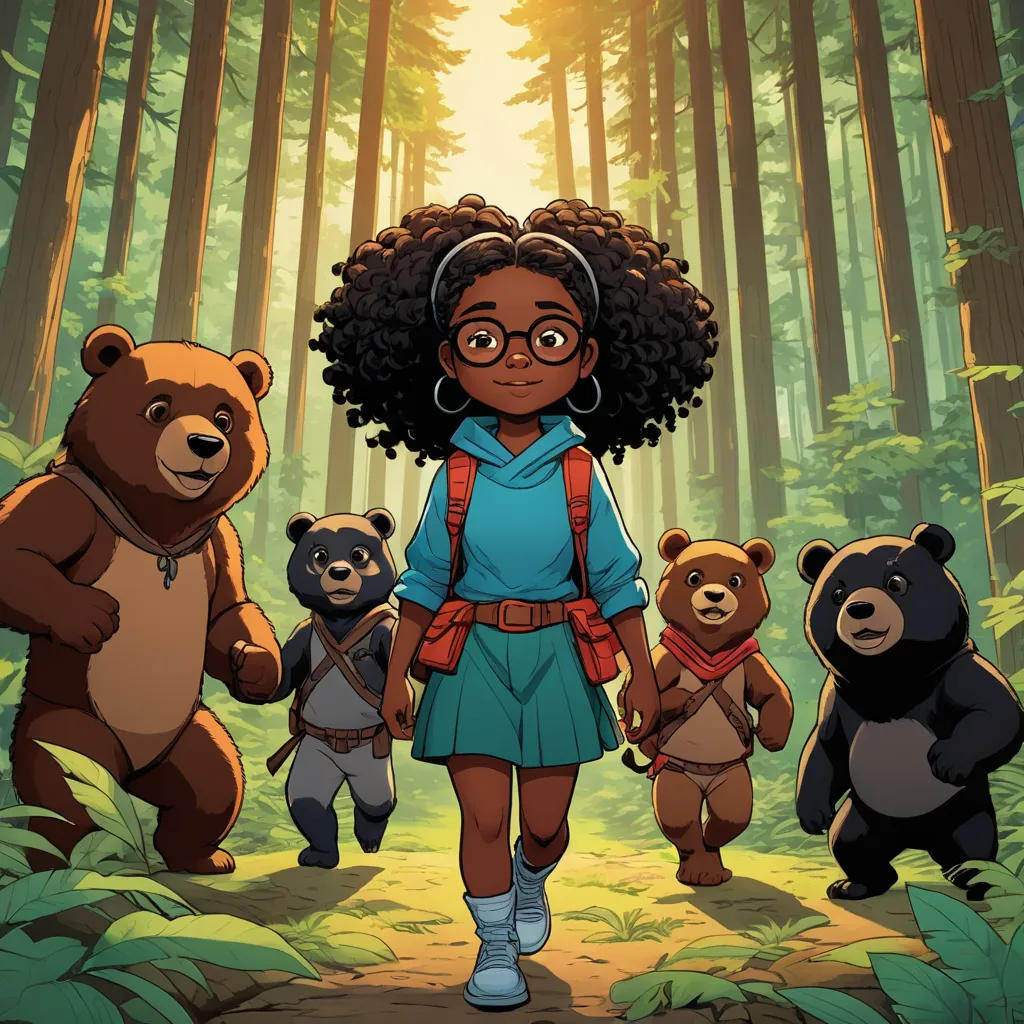 Kelley and the Ninja Bears