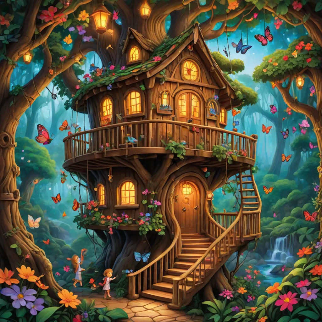 The Enchanted Treehouse Journey