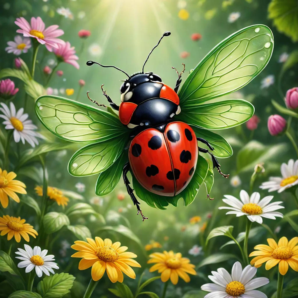 Green Wings: The Ladybug's Journey