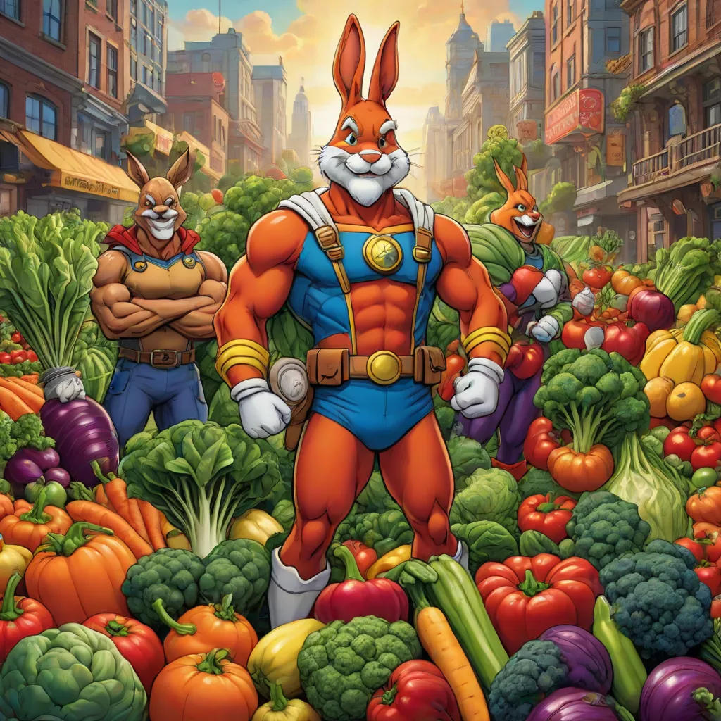 Captain Carrot and the Veggie Crew Save Snackville