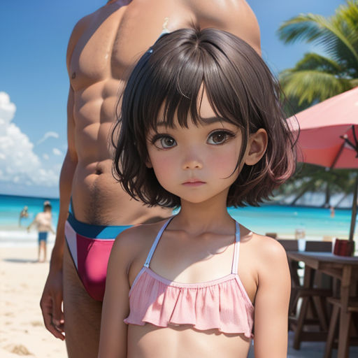 The Little Girl in the Bikini