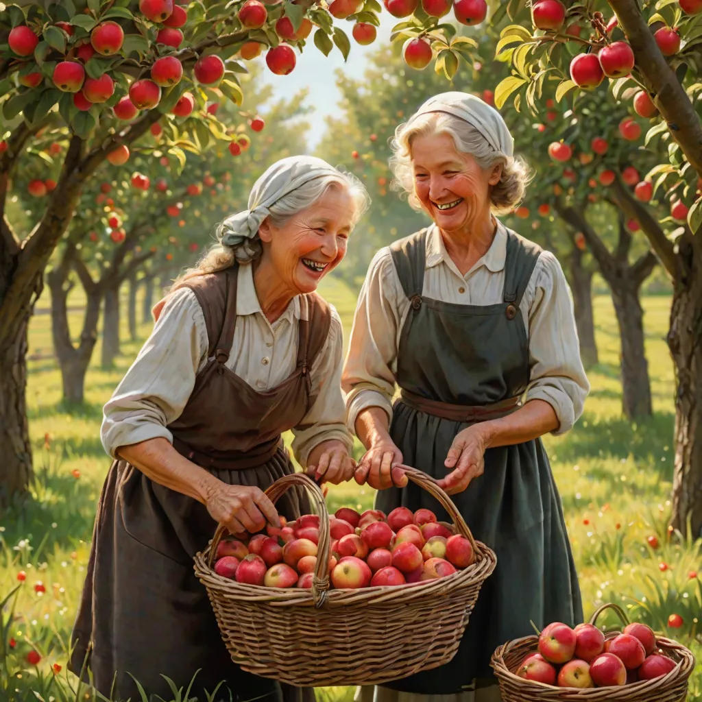 Jane and the Apple Tree