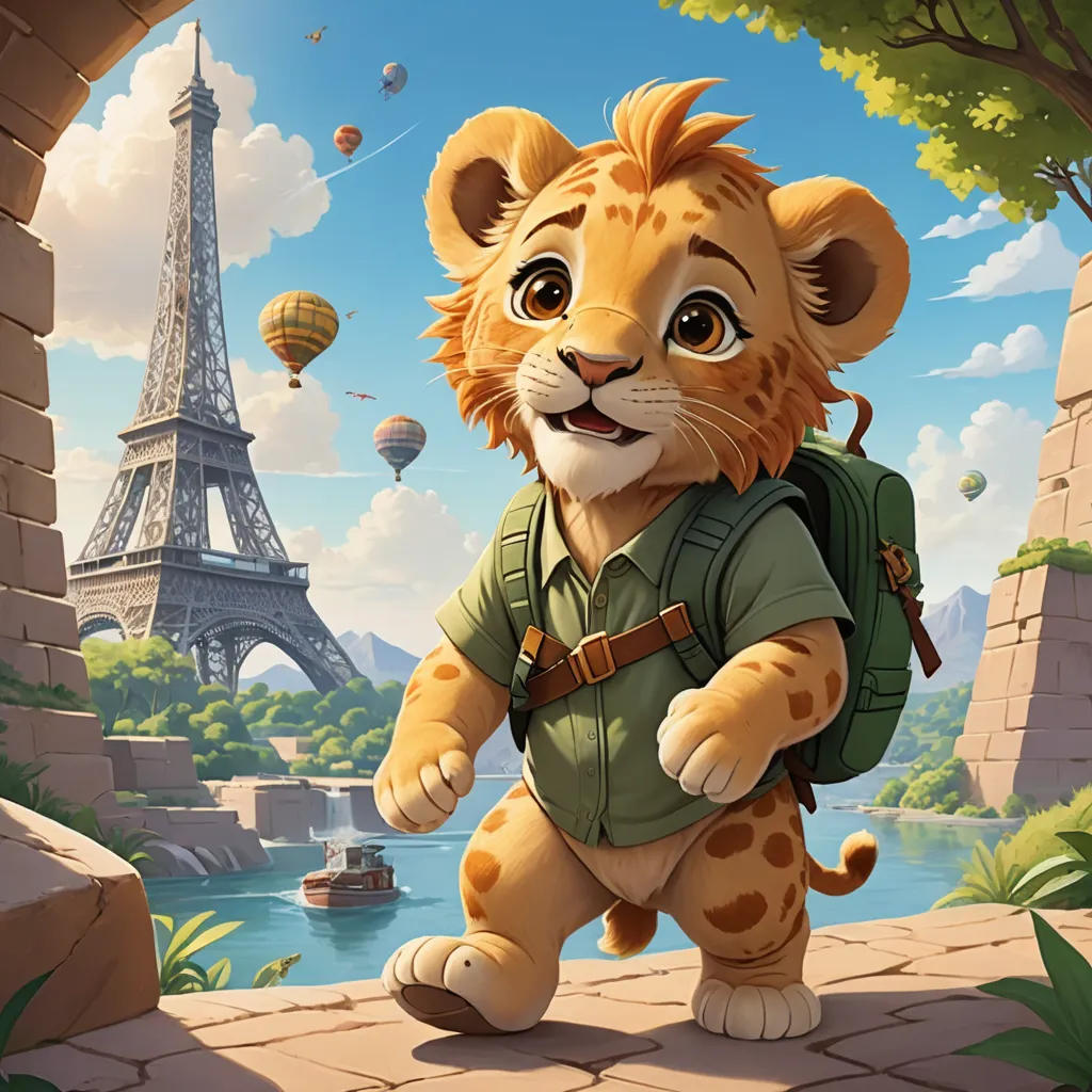 The Lion Cub's Global Adventure