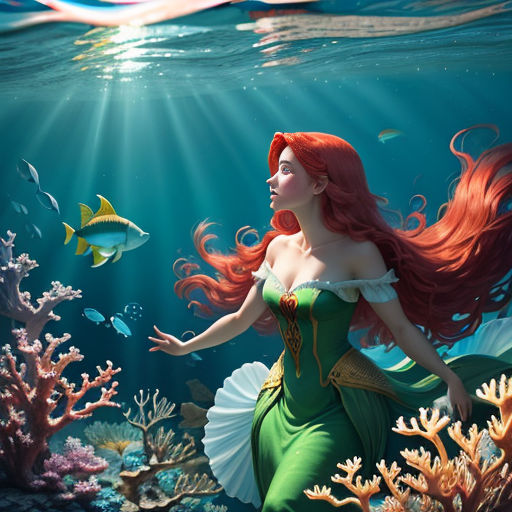 The Little Mermaid and the Secret of the Magic Shells