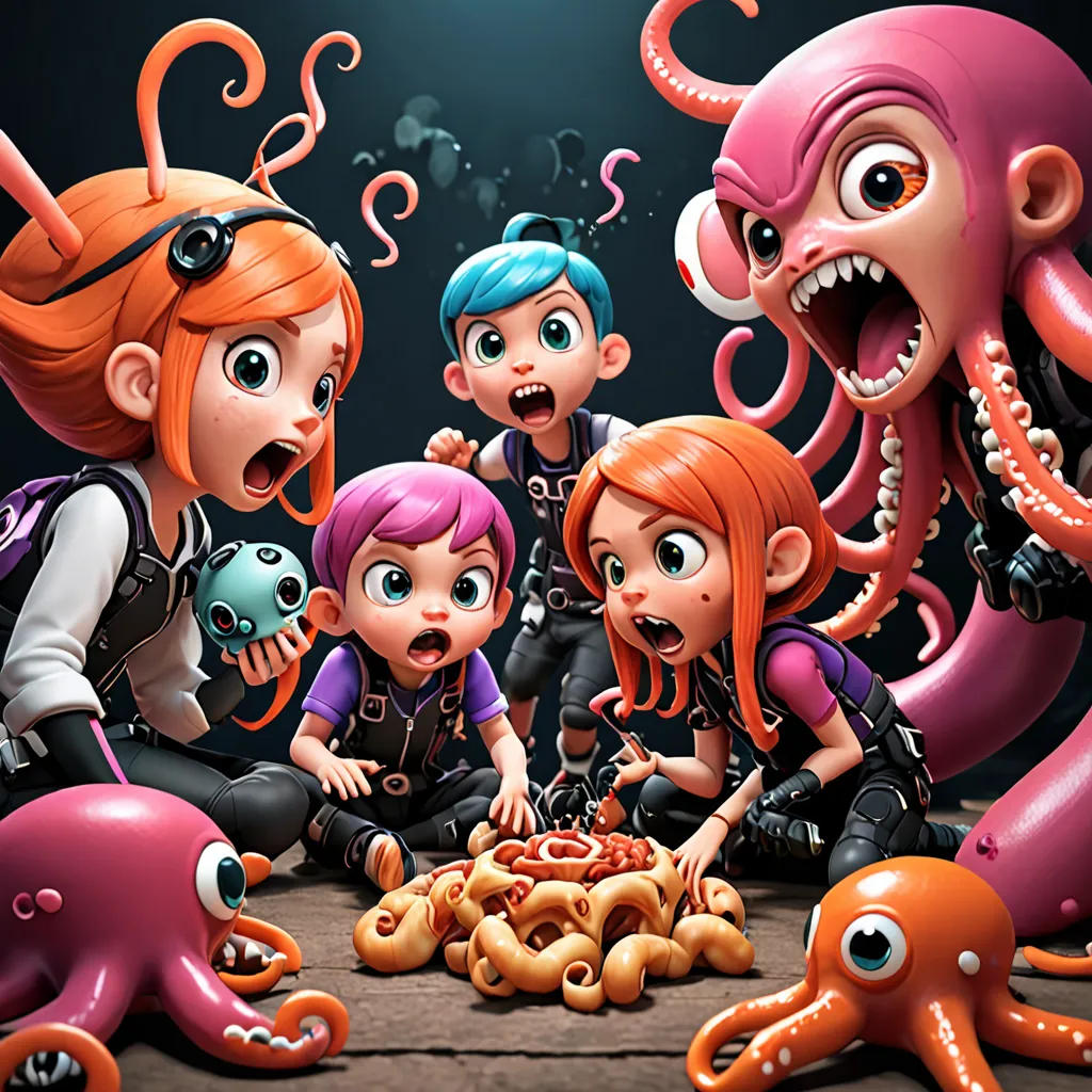 The Octoling's Zoo Encounter
