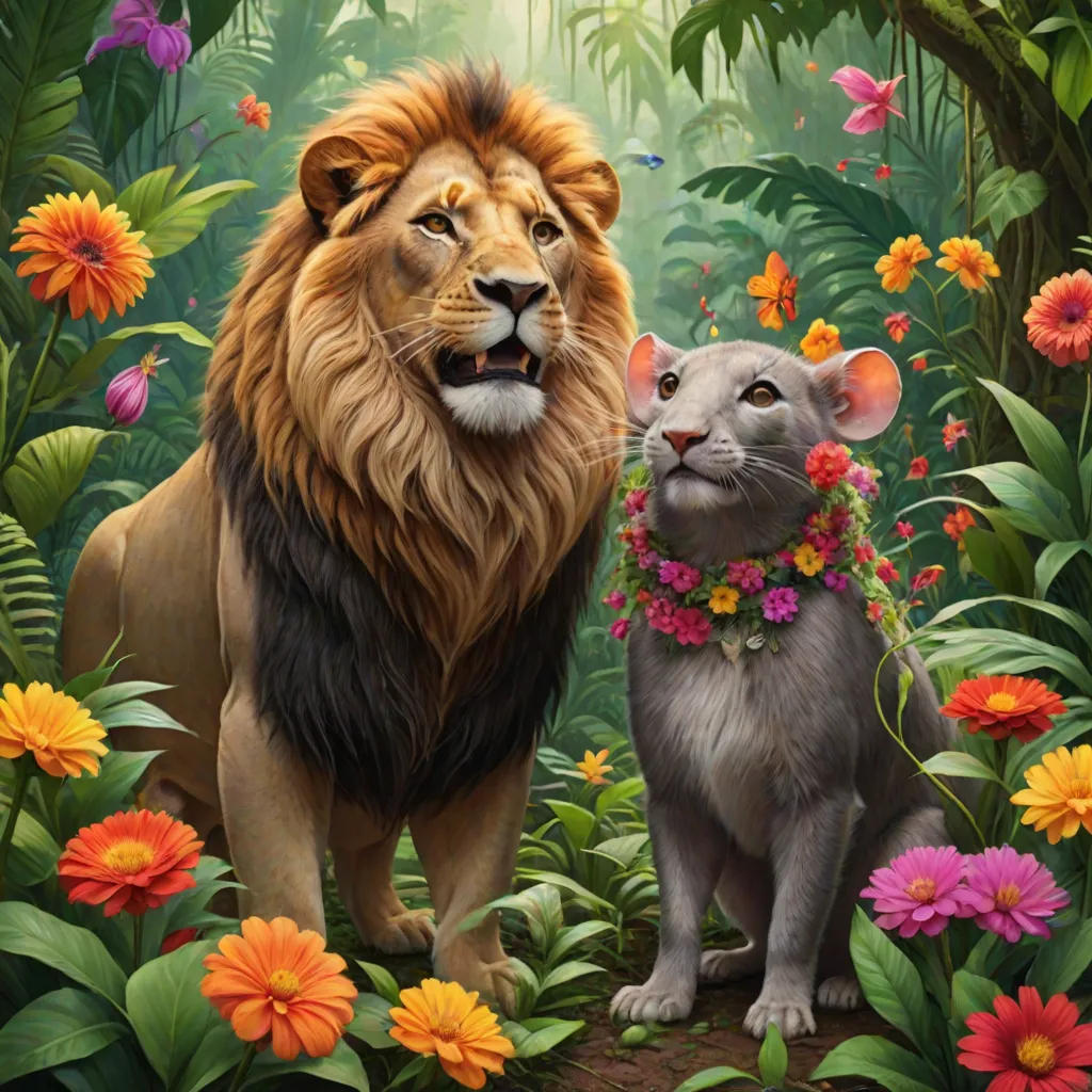 The Lion and the Rat: A Tale of Unexpected Friendship