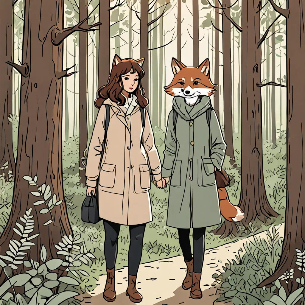 The Goddess of Happiness and the Pitch Fox