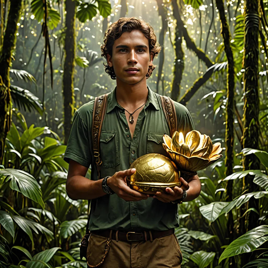 The Guardian of the Amazon Treasure