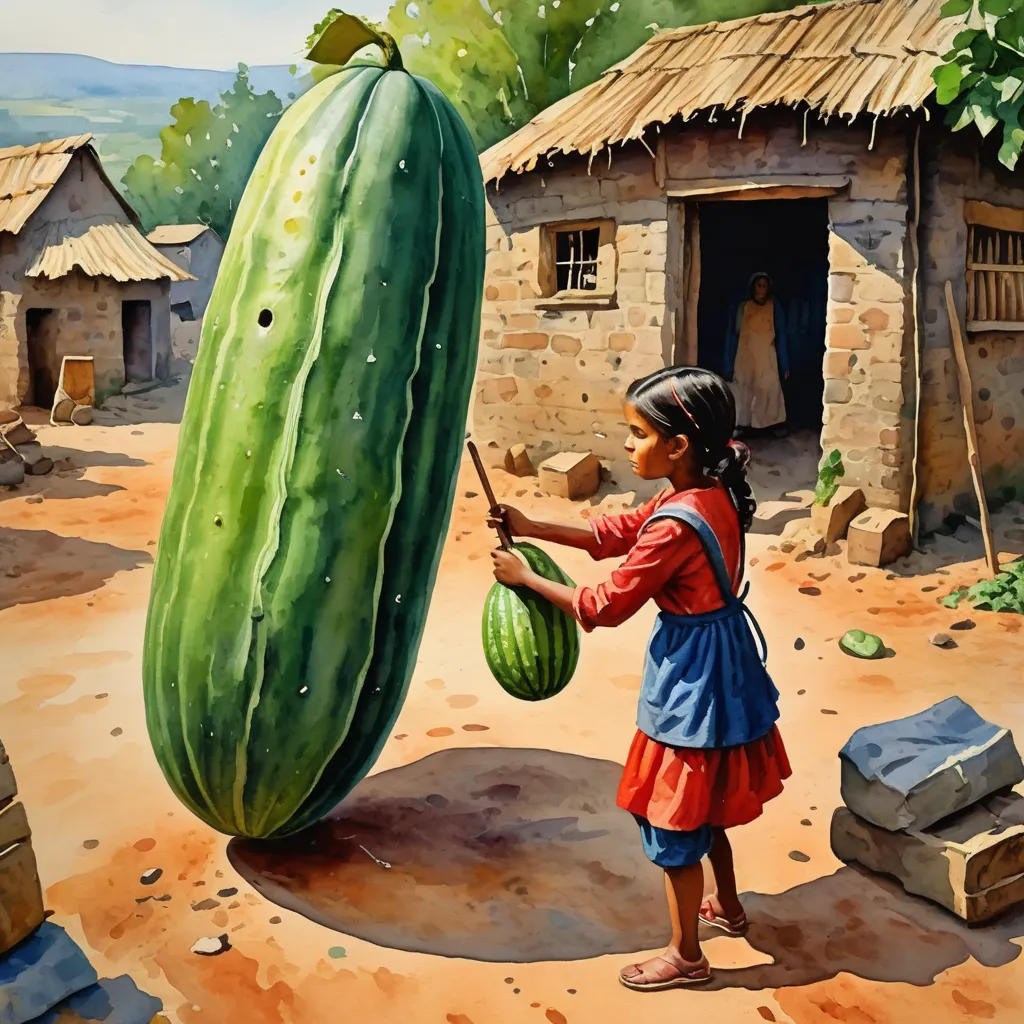 Timun Mas: The Giant Cucumber Trap