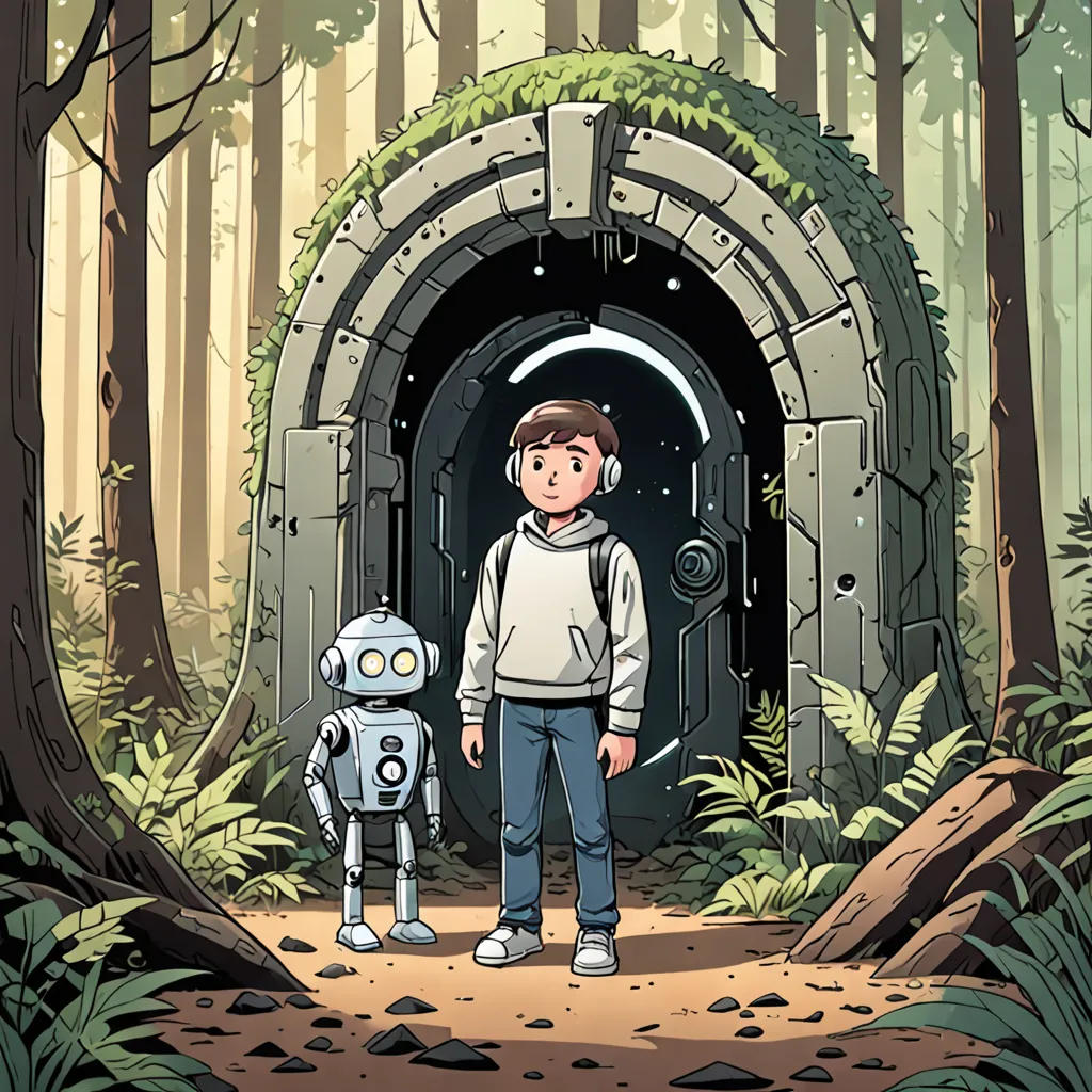 Michael and Robbie's Adventure: A Journey Through Time