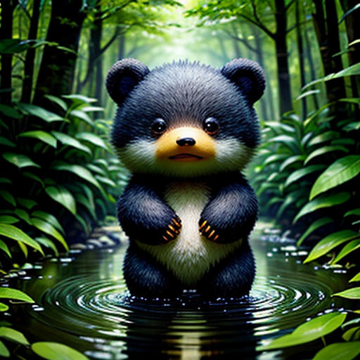 Little Bear Beibei's Forest Adventure