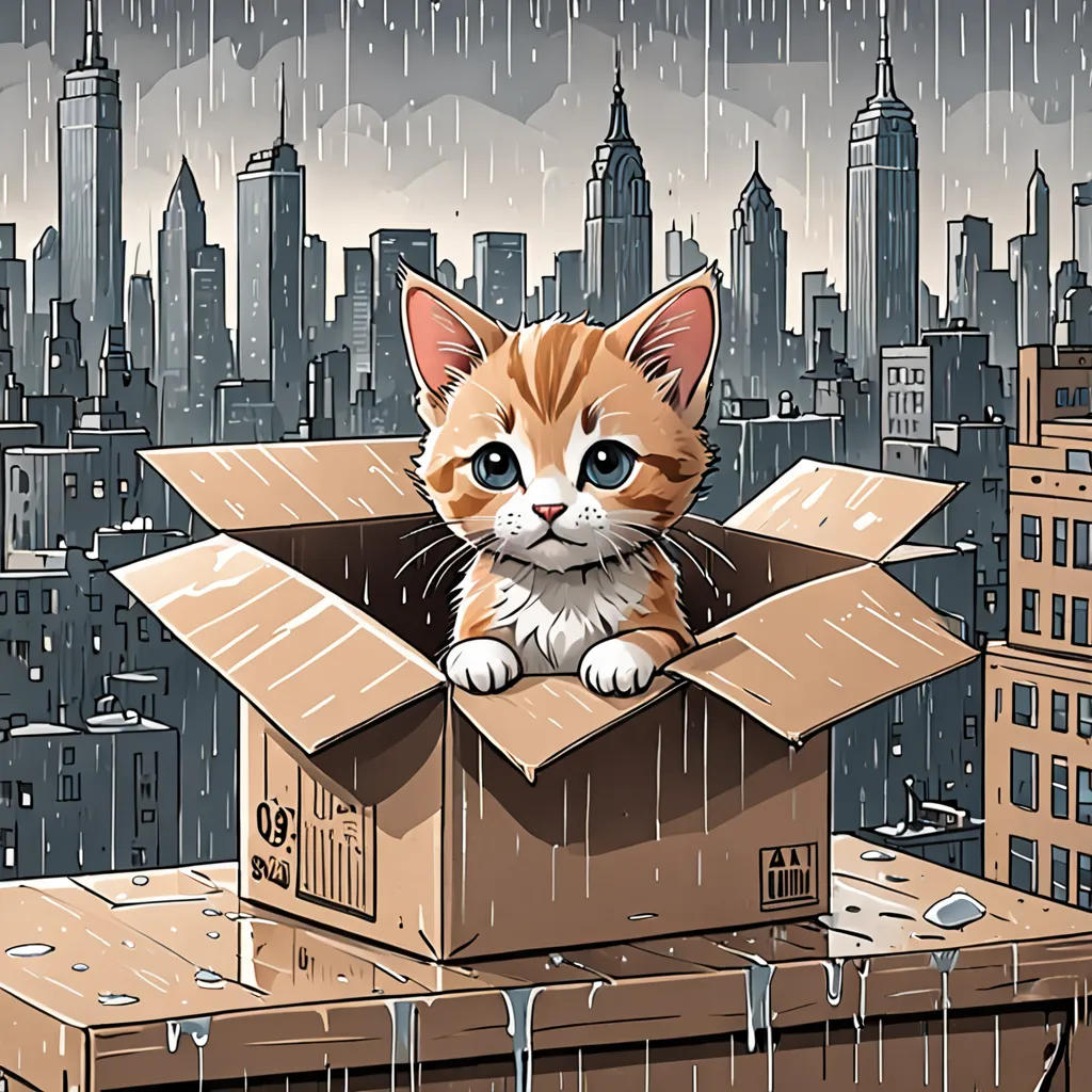 The Little New York Kitten