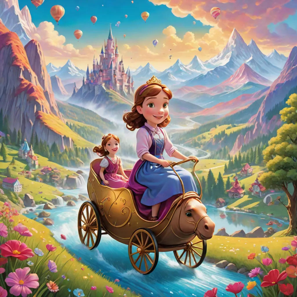 Ruth and Princess Pebbles' Dream Adventures