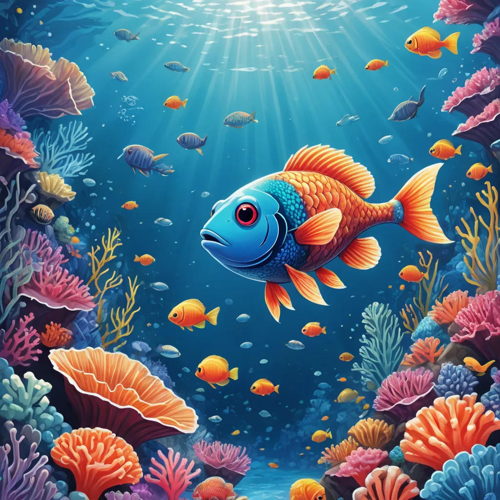 The Little Fish and the Shrimp
