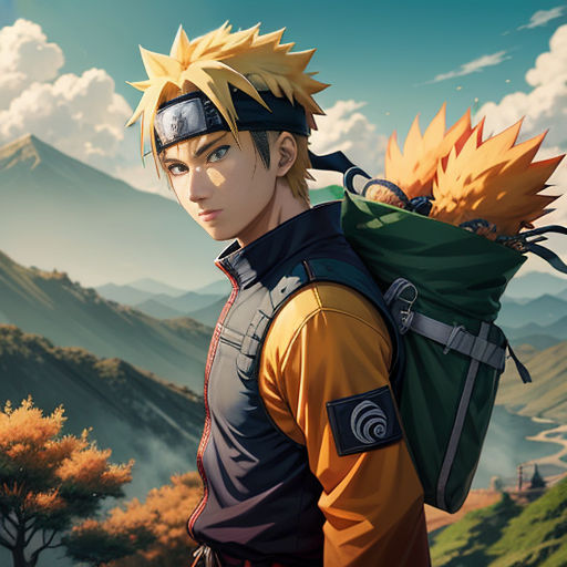 Naruto Uzumaki - Naruto Uzumaki Konoha Social