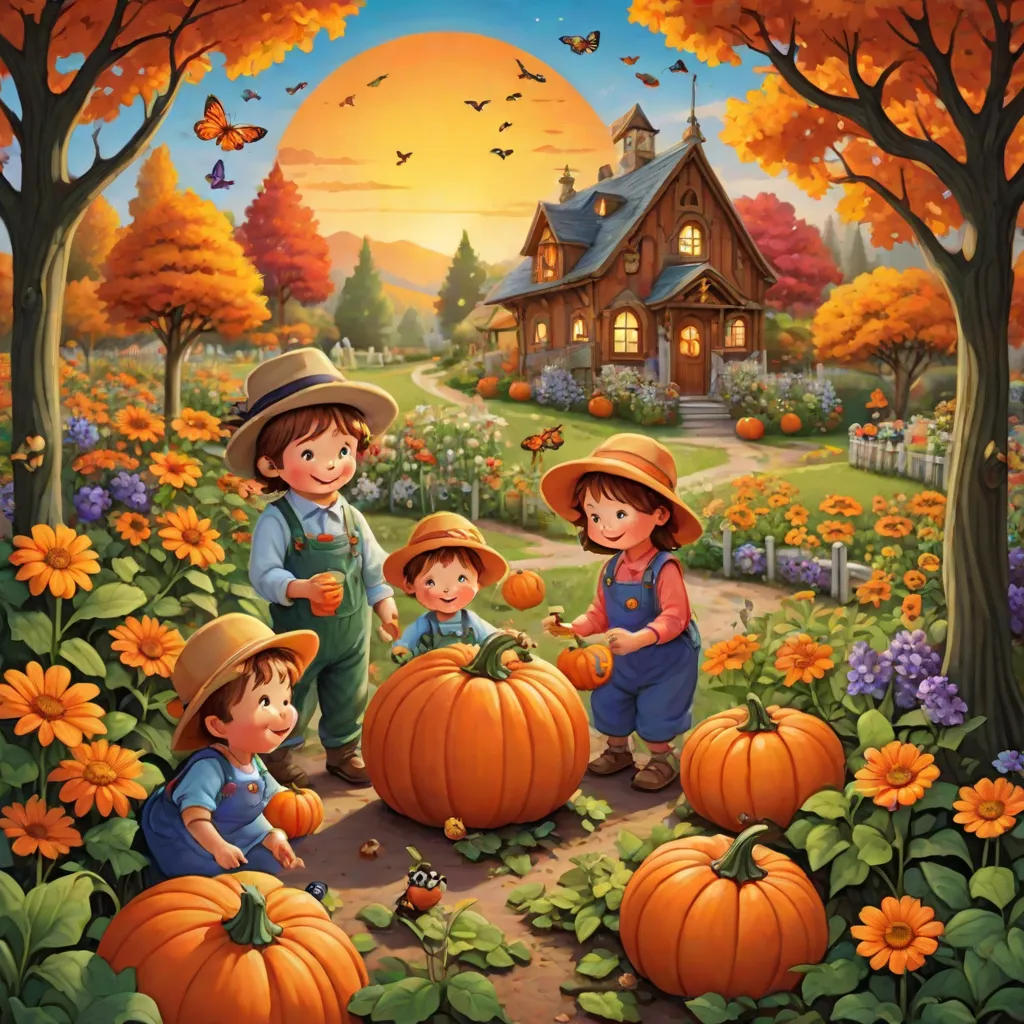 The Pumpkin Family's Blooming Ranch