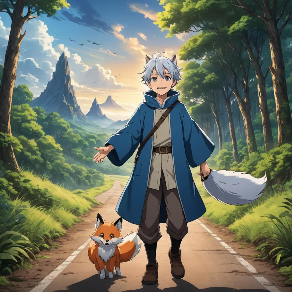 The White Fox's Escape