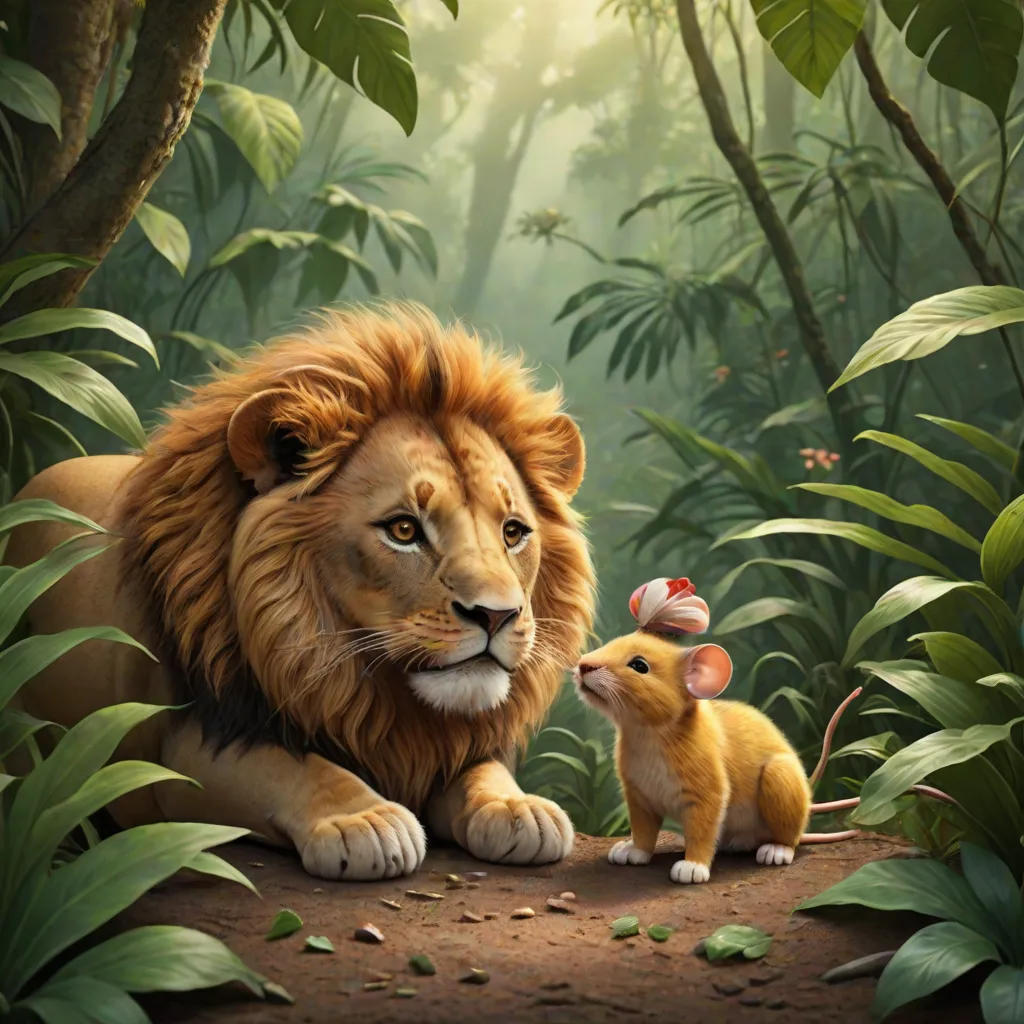 The Lion and the Mouse