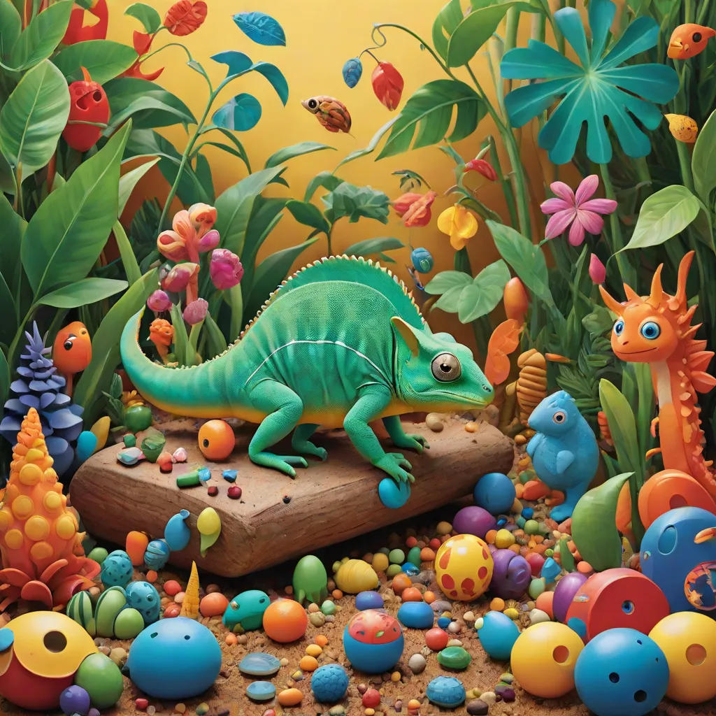Counting Colors with Charlie the Chameleon