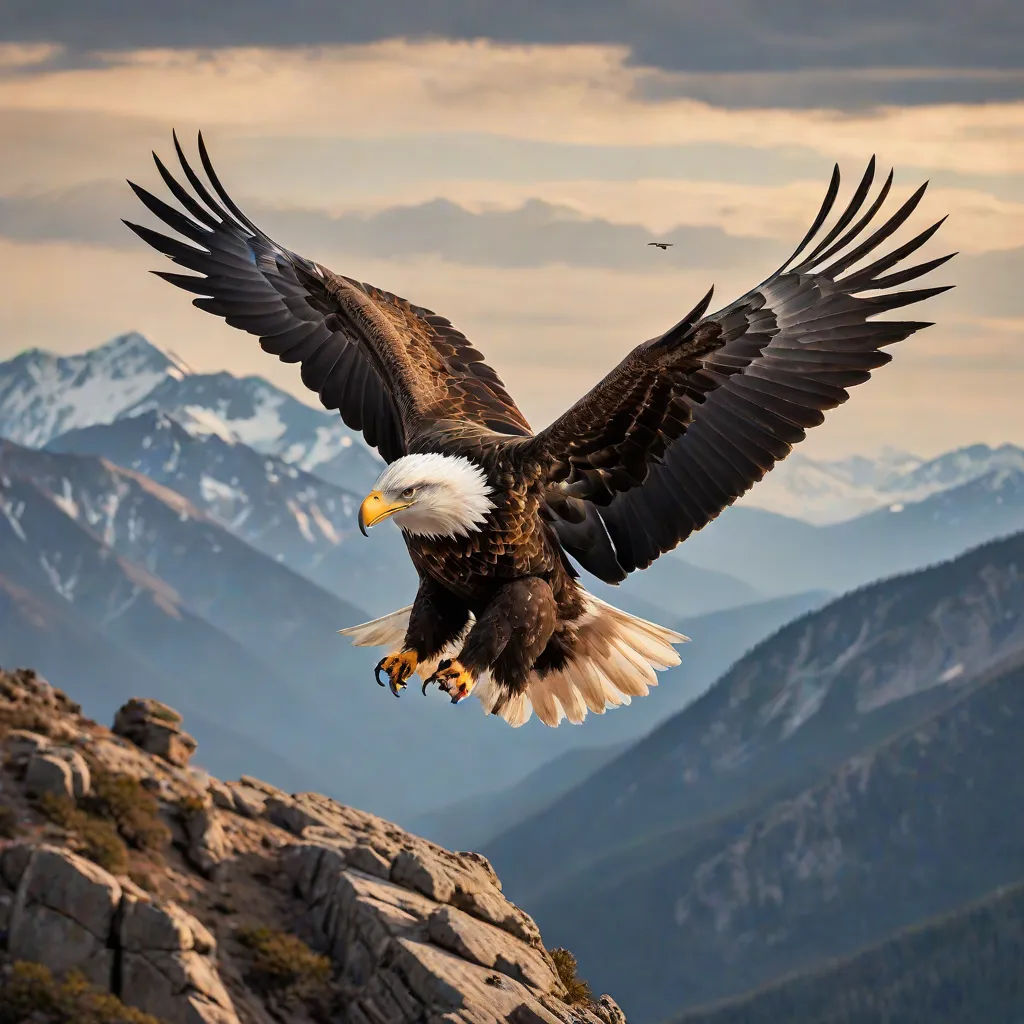 The Eagle and the Bee: A Tale of Unlikely Friendship