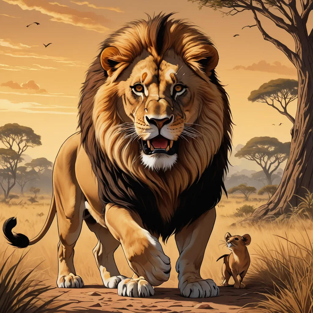The Lion and the Mouse
