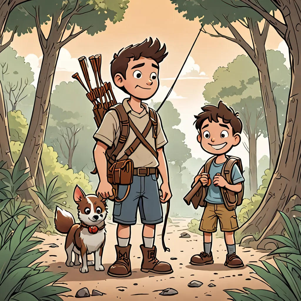 Timmy and Rover's Giant Slingshot Adventure
