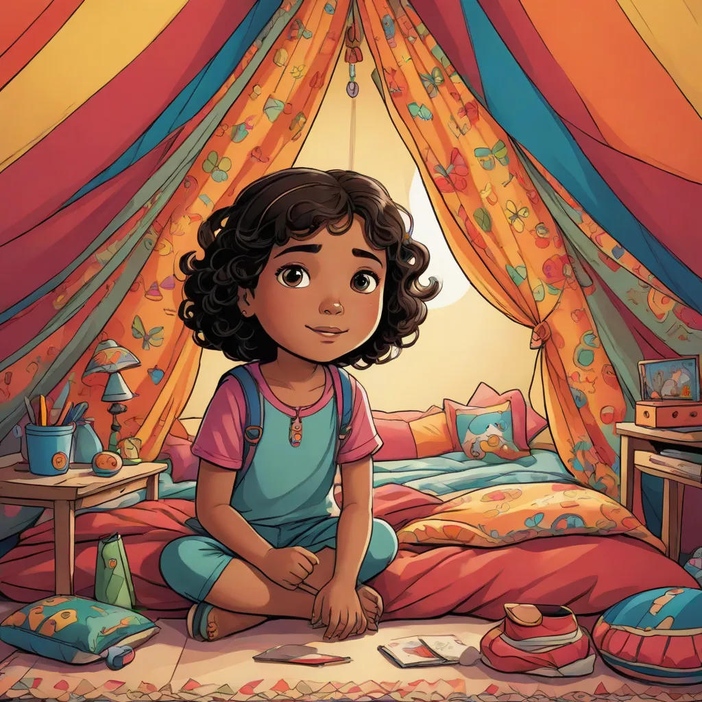Maya and her Magic Tent