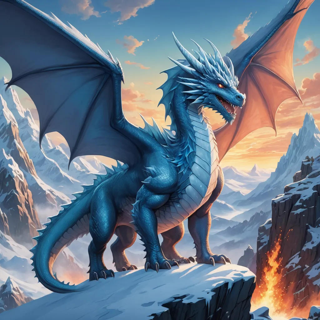 Frosty the Ice Dragon