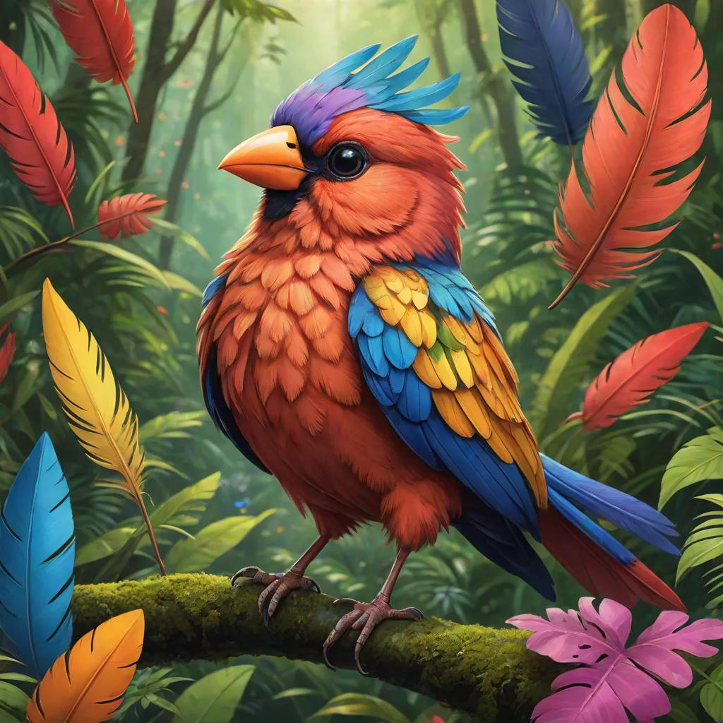 The Joyful Journey of Bella the Bird