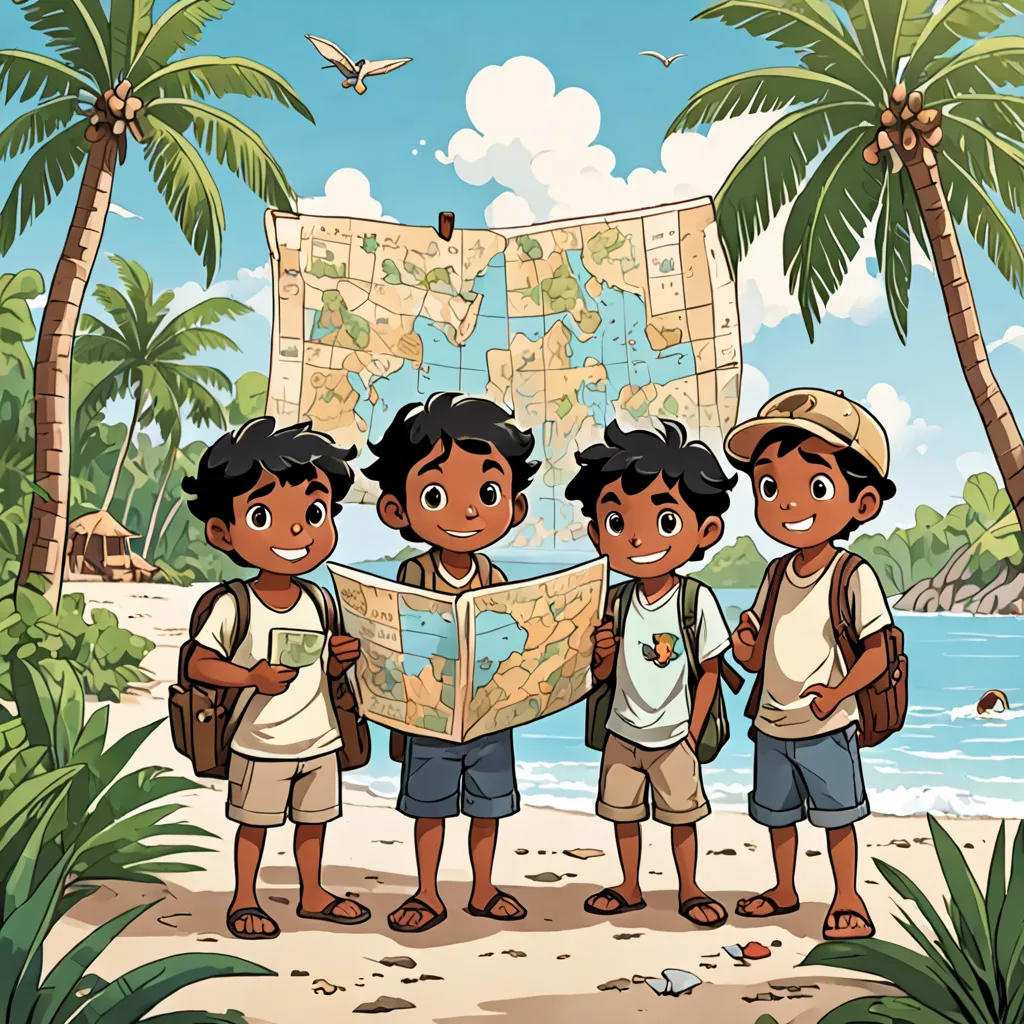 The Lost Treasure of Chintu's Island