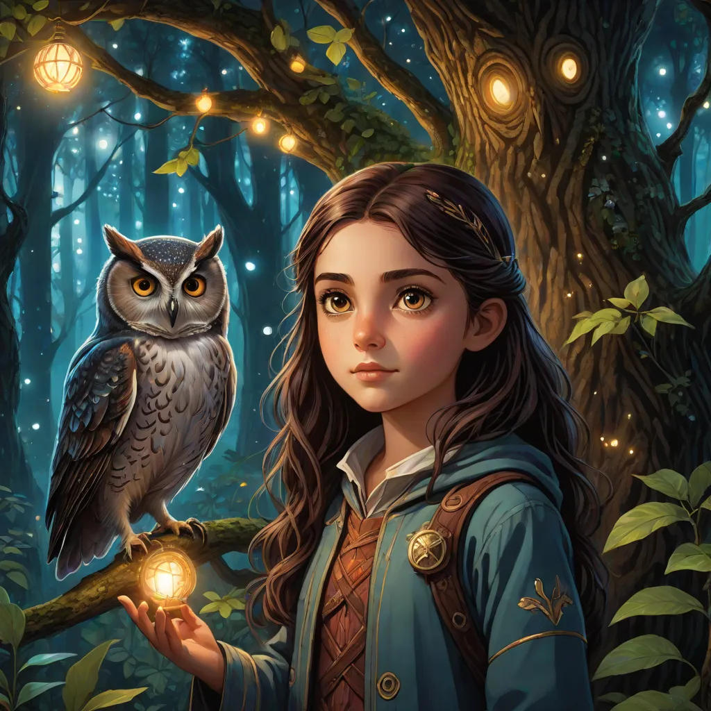 Elara and the Magical Tree