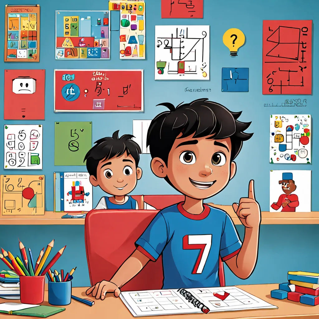 a boy and a boy are sitting at a desk with a book and a pencil in front of them, art & language, a storybook illustration, Diego Gisbert Llorens, comic cover art